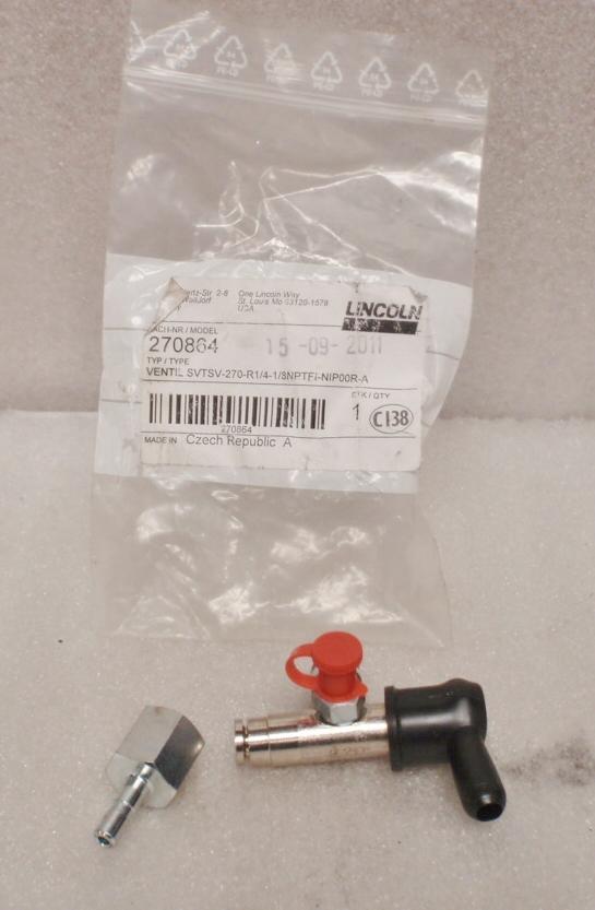Lincoln Industrial 270864 Pressure Relief Assembly Valve Garden City Plastics
